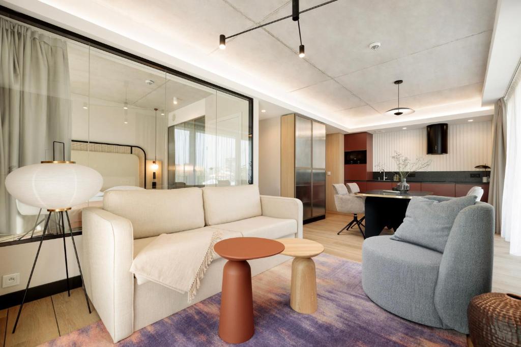 Hotel Baltic Park Loft Wohnzimmer