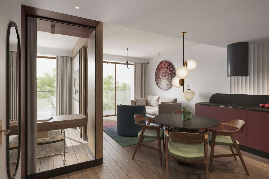 Baltic Park Loft Essbereich