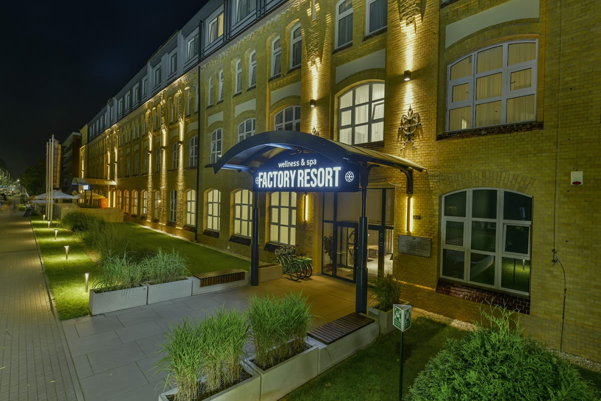 Hotel Factory Resort in Kolberg