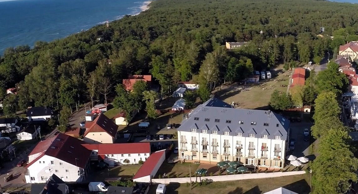 Hotel Krol Plaza in Jershöft Ansicht