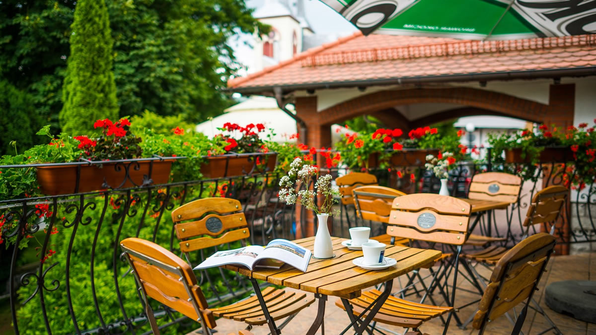 Park-Hotel Kur & Spa Bad Flinsberg Terrasse