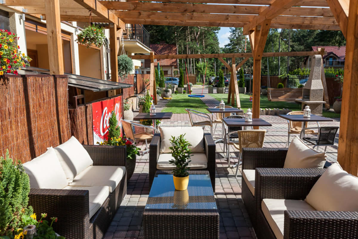 Paula Spa Pobierowo Terrasse