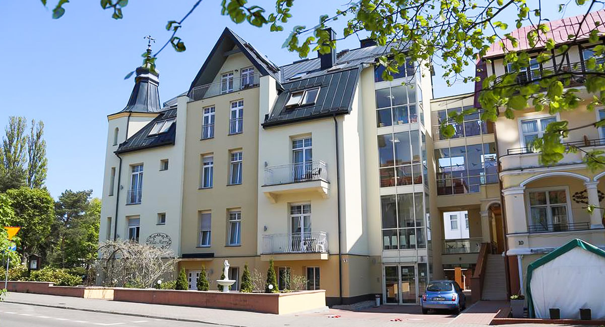 Villa Merry Swinemünde Hotelgebäude