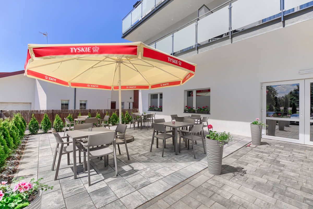 Welle Resort Kolberg Grzybowo Terrasse