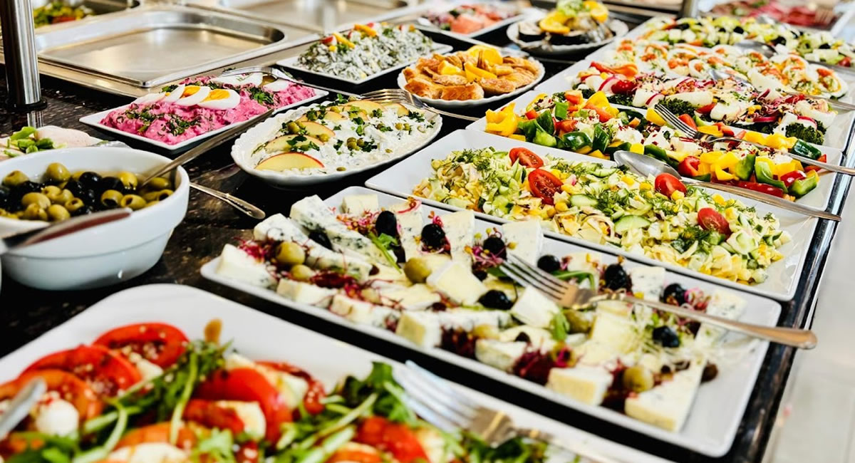 Hotel VILLA WODNIK Swinemünde Buffet