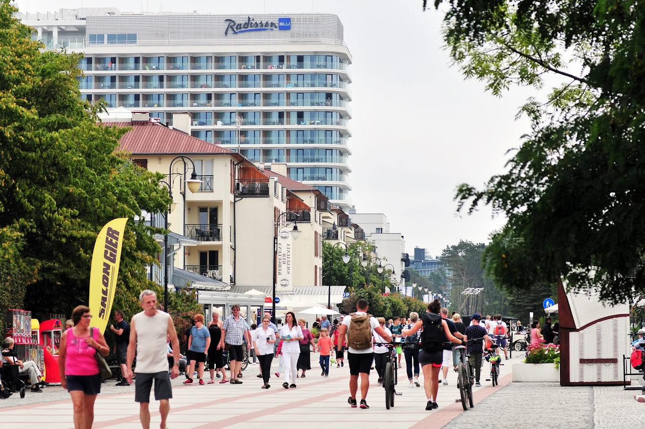 Swinemünde Promenade